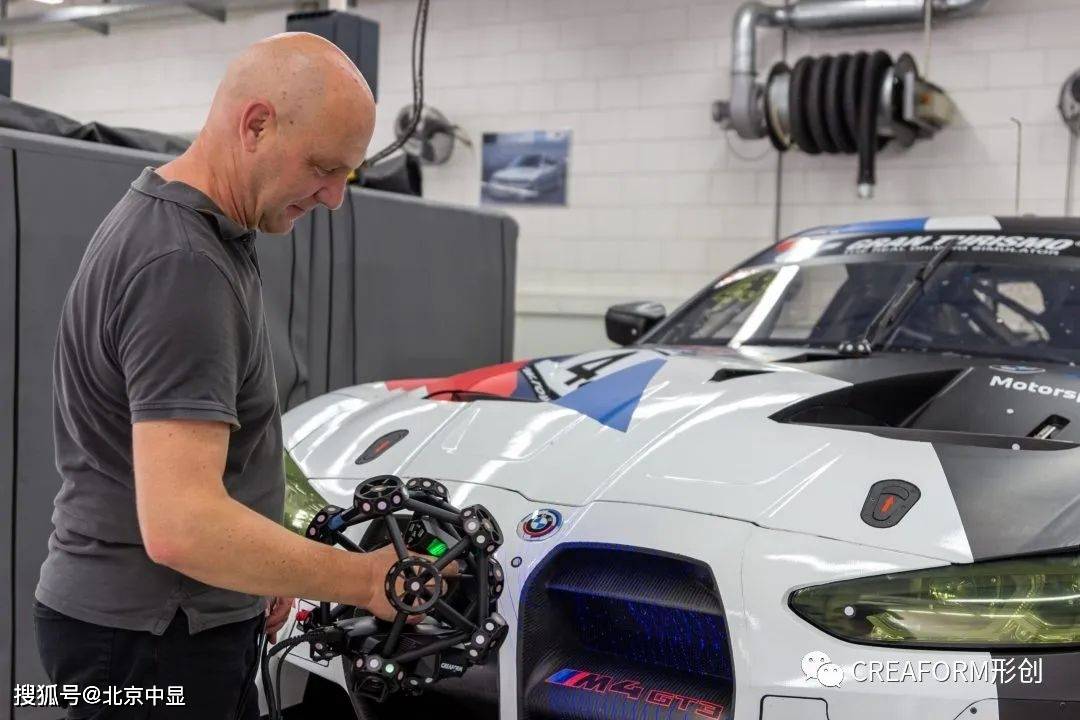 汽车行业案例 | 使用 3D 测量系统评估宝马 GT3 赛车的性能