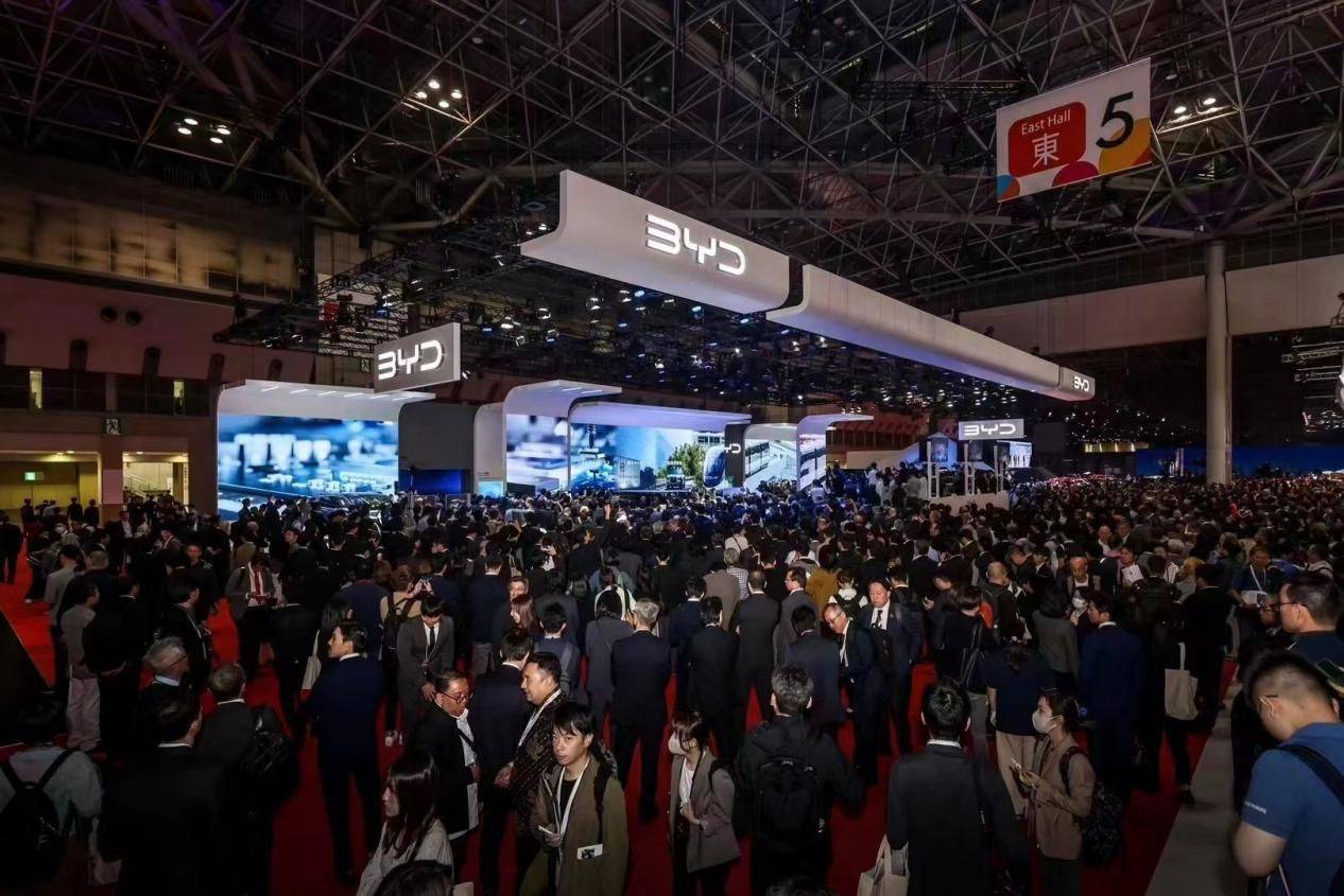 比亚迪闪耀东京车展 引领中国新能源汽车出海新篇章