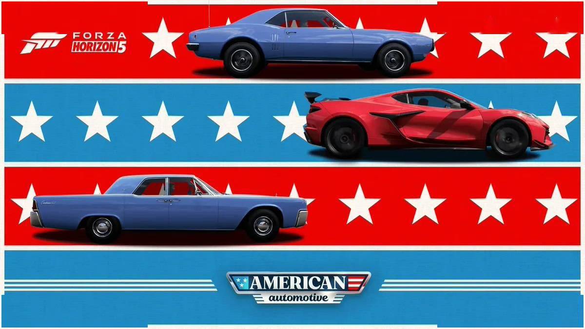《极限竞速：地平线5》将迎“美国汽车”更新：新车型、赛道亮相