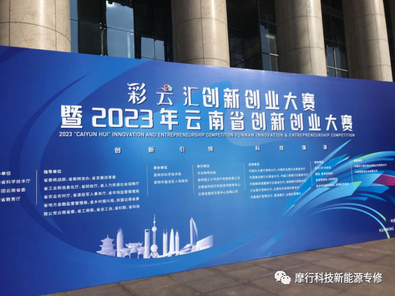 摩行科技荣获2023年云南省创新创业大赛优胜奖， 彰显汽车服务领域的创新实力