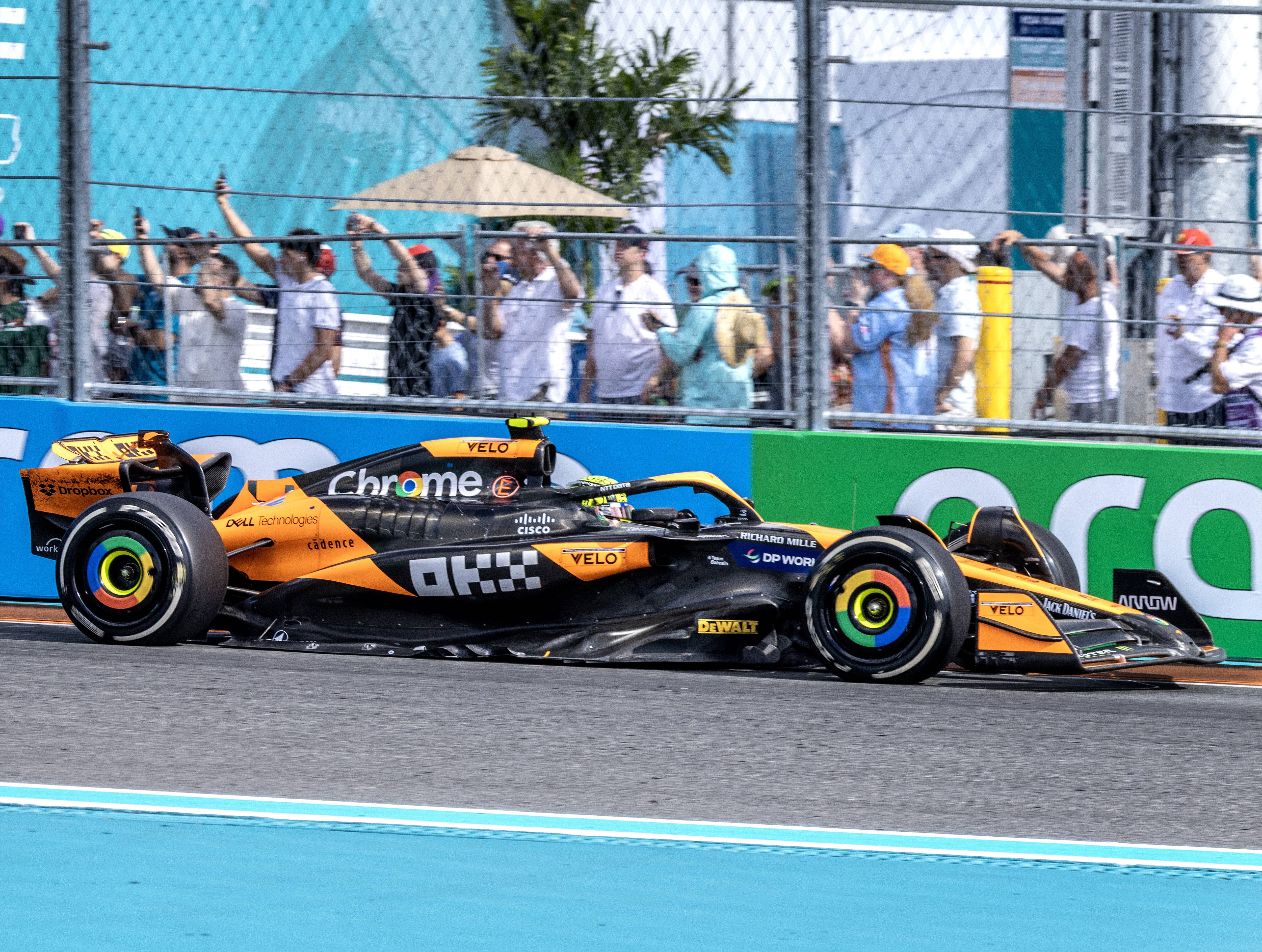 赛车——F1迈阿密大奖赛：诺里斯夺冠