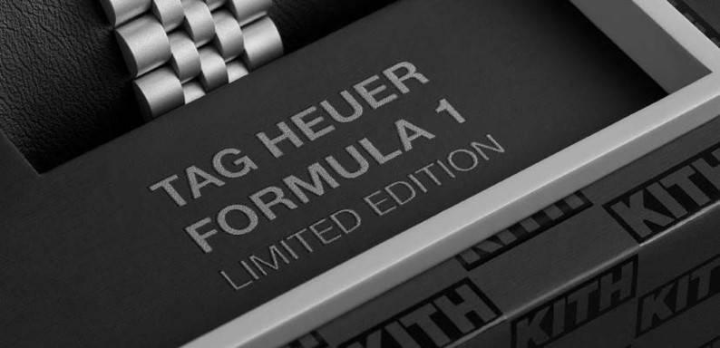 TAG HEUER泰格豪雅推出F1系列KITH联名款 助力“定义文化”的腕表焕新归来
